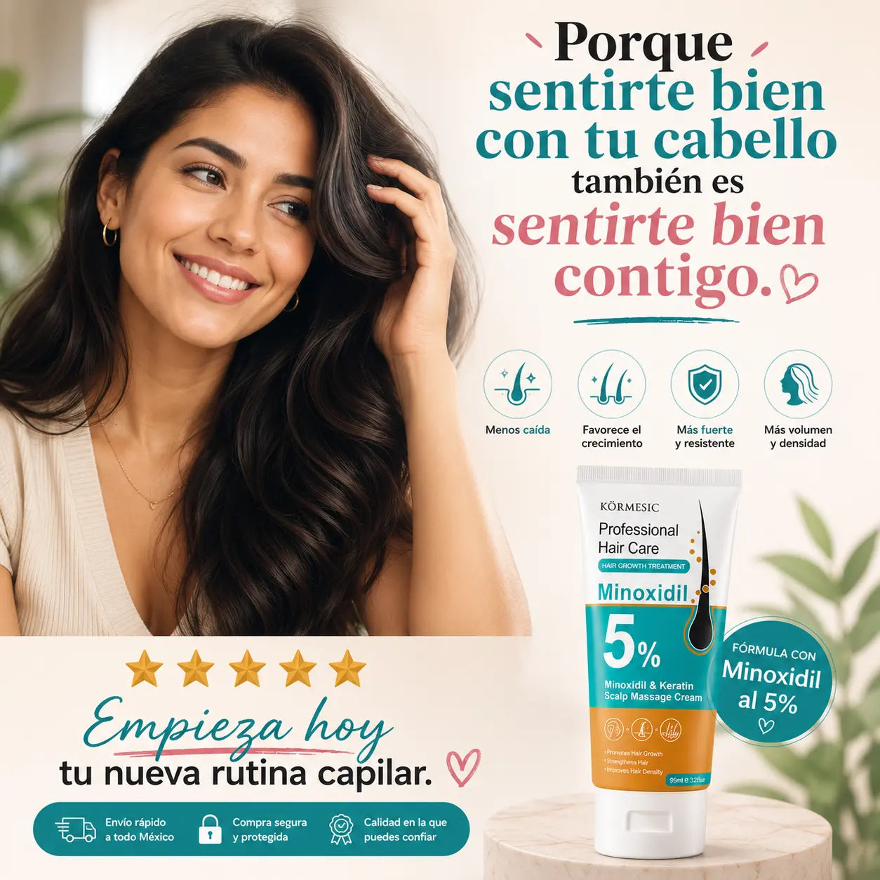 Dermyl Solución Anticaída y Crecimiento