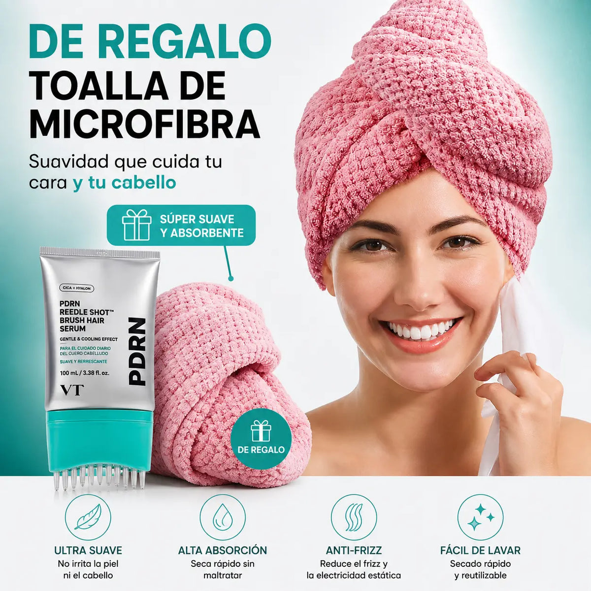 Toalla Microfibra Gratis